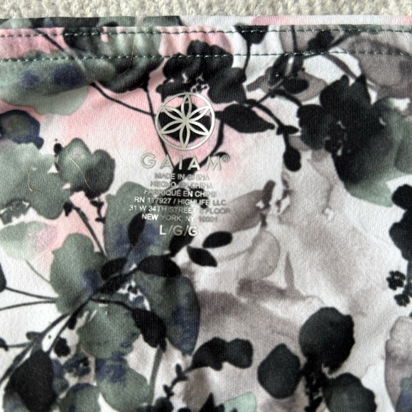 GAIAM workout leggings size L - Picture 2 of 3